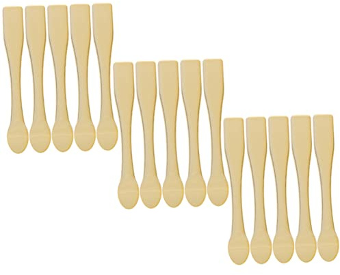Gogogmee 15pezzi Cucchiai Per Crema Per Occhi Cucchiai Per Campionamento Crema Cucchiaini Cosmetici Multifunzione in Abs Strumenti Per Trucco e Cura Leggeri e Portatili Per Uso Domestico e