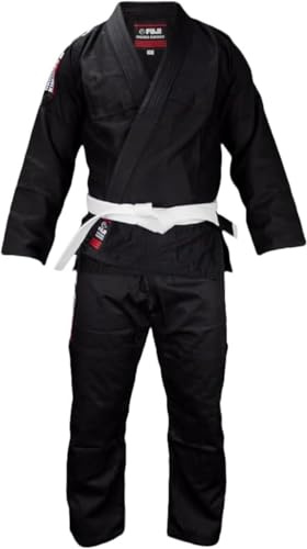 FUJI Jiu Jitsu Suit, Baseline Bjj Gi Black (A1)