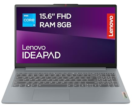 Lenovo IdeaPad Slim 3 Notebook 15,6” FHD (1920x1080), Intel Core i3-N305, RAM 8 GB, 512 GB SSD, Grafica Integrata, WiFi 6, Windows 11 Home - Arctic Grey