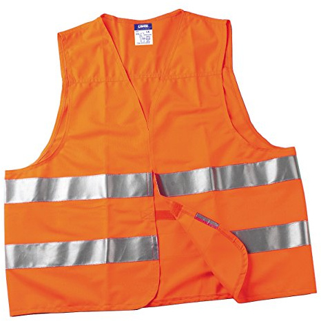 Lampa 65855, Giubbino Fluorescente Omologato Unisex - Adulto, Arancione,