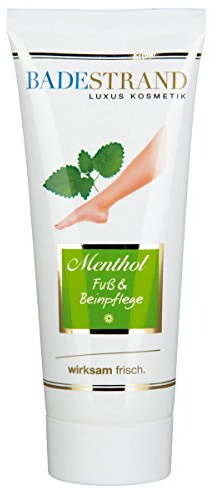 BADESTRAND Menthol Fußcreme, 100 ml