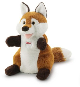 Marionetta Volpe Trudi | Burattini e Marionette peluche per teatrino Trudi. Gioco per bambini. Racconta e crea storie. Peluche decorativo. | 15x25x16cm taglia S | Puppets | modello 29914