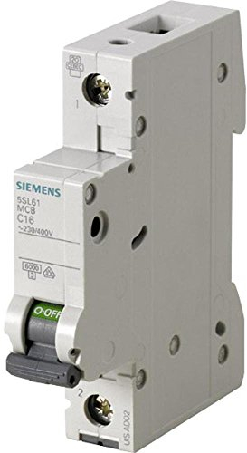 5SL61257 Interruptor automático magnetotérmico 1P 25A Curva C 6kA 230/400V