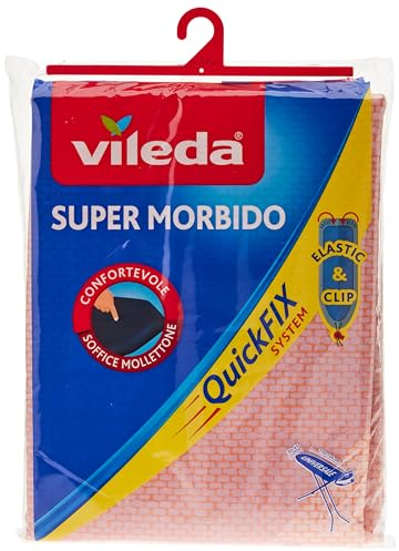 Vileda Supermorbido Bügelbrettbezug, Farblich sortiert, Farblich sortiert, 110-130 x 30-45 cm