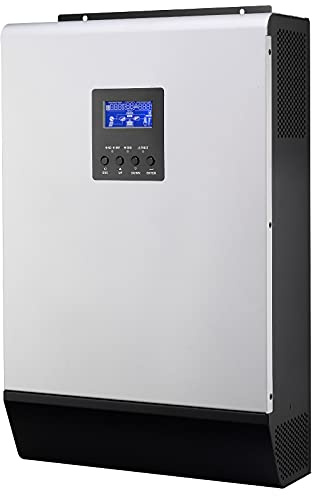 Iconica 5000W 48V hybrid pure sine wave inverter with 6000W solar input, 80A MPPT solar controller and 100A mains battery charger, with parallel capability (No Battery Required)