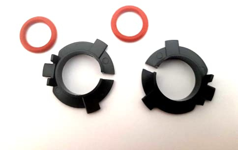 taylorshopnet 2X H7 LED Headlight Adapter Bulb Holder Retainers For Hyundai Tucson 2016-2020