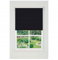 Plain Straight Edge Daylight Roller Blind (165cm Drop) 70cm Black