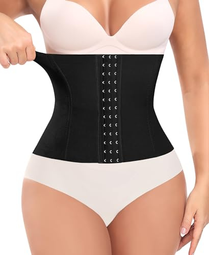 Werkiss Waist Trainer Corset Shapewear Underwear(#1 Black(height: 9.5)-b-1, M)