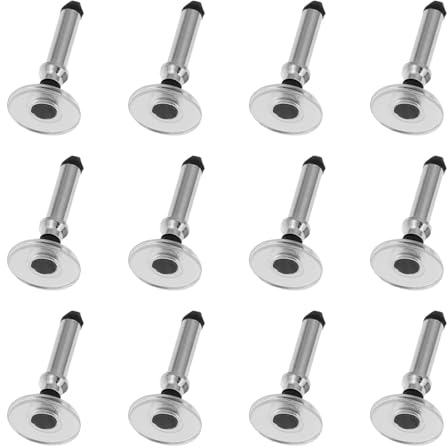 QUMIIRITY 12 pièces Embouts Stylet Tactile Silicone pour Écran Capacitif Pointes de Remplacement Rondes Précises Compatibles Tablettes et Smartphones Durables et Antirayures