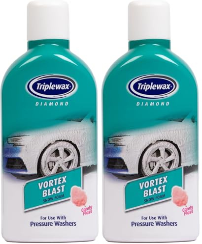 Triplewax Diamond Snow Foam 1L (2 Pack) – Advanced pH-Neutral Foam for Safe Car Cleaning