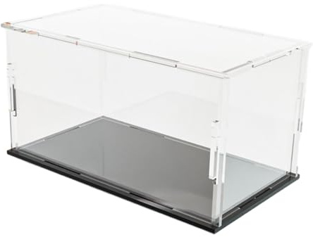 LeeQinersw Vitrine de Comptoir Transparente En Acrylique à L'échelle 1:24 pour Objets de Collection