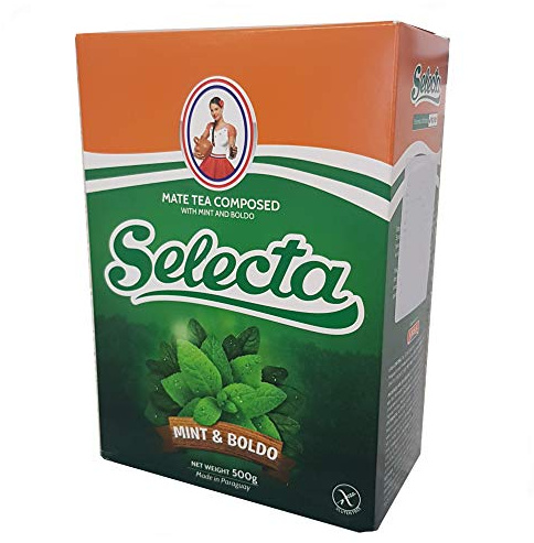 Yerba Mate Tea Selecta Mint and Boldo 500g