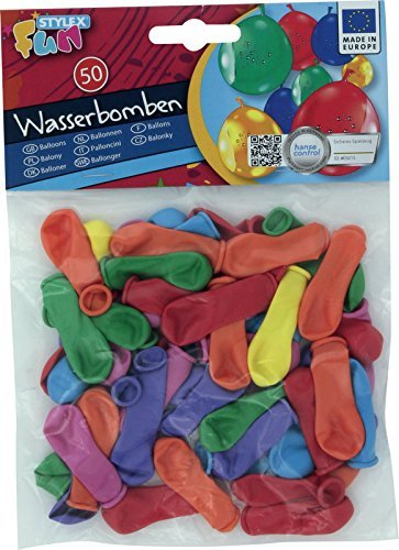 50 Mini Luftballons für Wasserbomben by Stylex