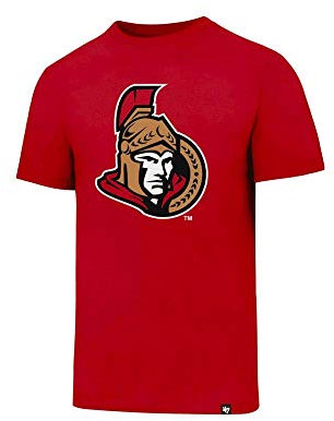 '47 Brand NHL Ottawa Senators Knockaround Club Tee T-Shirt Mens Forty Seven (X-Large)