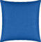 Erwin Müller Kuschelkissenbezug, Kissenhülle Single-Jersey Murnau - blau Größe 40x40 cm - bügelfrei, strapazierstark, elastisch, mit Reißverschluss