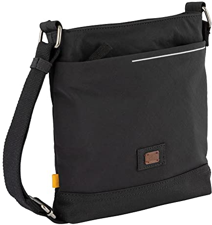 camel active City Herren Umhängetasche Crossbody Bag Klein Schwarz