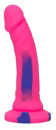 Lovehoney Realistic Vibrating Dildo Lifelike Lover with Suction Cup 7 Pink | 7 Patterns & 3 Speeds | Silicone Harness Compatible Dildo for Women, Rechargeable Couples Adult Sex Toy