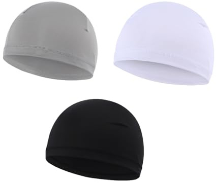Faxianther Lot de 3 Bonnets de Cyclisme sous Casque pour Enfants Doublure de Casque Léger et Respirant