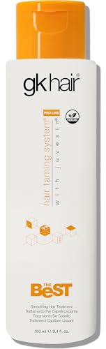 Keratin Hair Treatment Frizz Control Salon Smoothing Long Lasting Cream for All Frizzy Free Curly Dry Damaged - Professional Brazilian Complex Blowout Straightening For Silky Smooth - 3.4 Ounce
