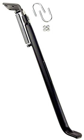 bequille moto laterale adapt . derbi senda r 2000- longueur 350 mm ((axe/extremite)