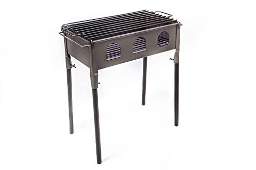 Caldereria Artesana 3398 - Barbacoa Mediana Pintada 450x250x600mm