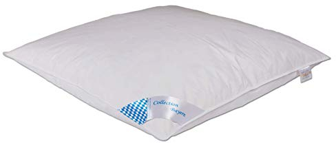 BBV 3 Kammer Kopfkissen Kissen Collection Bayern Premium Bielefelder Bettfedern-Manufaktur (80x80 cm)