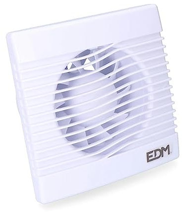 EXTRACTOR DE AIRE 15W Ø10cm CON TEMPORIZADOR EDM