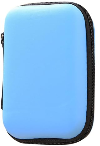 Étui de Rangement électronique – 10 x 7 cm, Sac de, Petite Pochette | gadget, organiseur de câble de données | Étui de chargement, sacs d'écouteurs, poche zippée pour homme et femme et