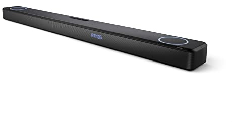 PHILIPS Fidelio FB1 7.1.2-Channel Surround Sound Soundbar with Integrated Dolby Atmos and Subwoofer + DTS Play-Fi, All-in-One, Premium Design and Materials