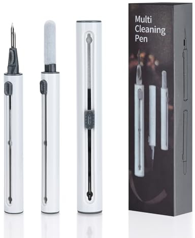 Rengörare, telefonrengöringskit, Rengöringskit för telefon, hörsnäckor, laddningsfodral, lychee 3-i-1 Multi-purpose Earbud Pen Lätt att rengöra