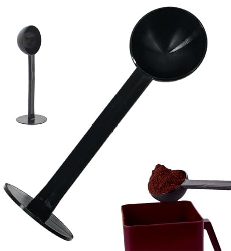 Cucchiaio dosatore da caffè e dosatore – Cucchiaio dosatore da caffè e dosatore, cucchiaio dosatore da caffè per macchina | 5,91 x 1,97 x 1,81 p Cucchiaio dosatore per grani