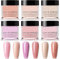 Acrylic Nail French Manicure Powder Set - White, Clear,Pink, Nude - for Nail Extensions & French Manicures