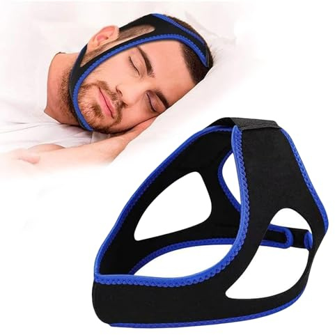 2025 Correa para la Barbilla Anti Ronquidos para Dormir, Ajustable Ronquidos Soluciones,Anti Snoring Chin Strap, Antironquidos Dispositivos Anti Ronquidos, Dejar De Roncar,Dispositivos Anti Ronquidos