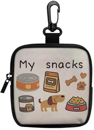 Poche De Récompenses Pour Dressage Canin Distributeur de Nourriture | Sac de Promenade pour Chien Accessoire de Randonnée pour Récompenses et Collations