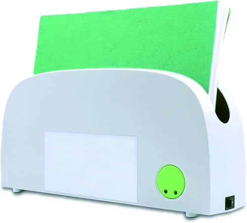 Encuadernadora térmica, carpeta de libros termofusible con capacidad máxima de encuadernación de 33 mm, calentamiento rápido de 1 a 3 minutos, calor uniforme PTC para álbumes de fotos