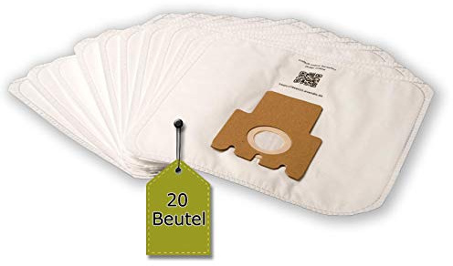 Staubsaugerbeutel ähnlich SWIRL M 52, 20 Staubbeutel + 2 Mikro-Filter