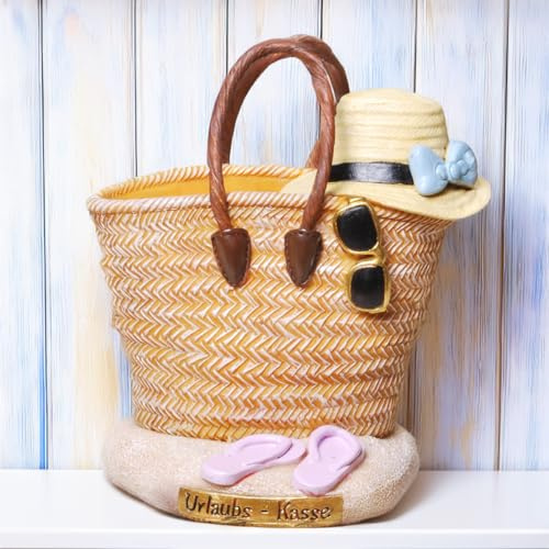 Kremers Schatzkiste Spardose Urlaubskasse Strandtasche Urlaub Kasse Sparschwein