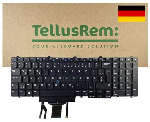 ersatztastatur Deutsche Hintergrundbeleuchtung für Dell Latitude E5550 E5570 5580 5590