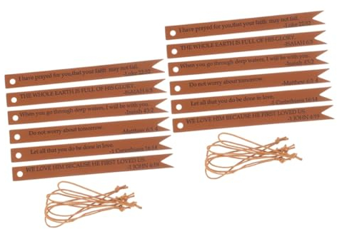 SOLUSTRE 12 Stk Lesezeichen Aus Leder Ecke Lesezeichen Bücherwurm-lesezeichen Eckseite Lesezeichen Christliche Lesezeichen Bibelverse Lesezeichen Geschenk Blattwender Mann Pu-leder Handbuch