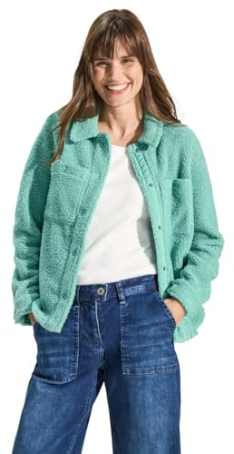 Cecil B212239 Chaqueta de Peluche con Cuello Camisero Mujer
