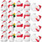 Gatuida 20 Stück Mini Schneemann Figuren: Weihnachten Miniatur Ornamente Harz Weihnachten Schneemann Deko Figuren Miniatur Landschaft Ornament Tischdeko