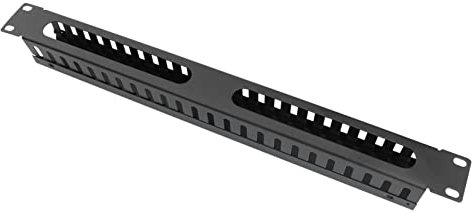 Artibetter Kabelorganisator Mit Offenen Stegen Zur Organisation Kabelmanagement Für Server-Rack Netzwerkkabelmanagement Im Büro Hause