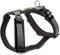 HUNTER Hundegeschirr Maldon UP, Farbe: schwarz/grau, weich gepolstert & komfortabel, stark reflektierend durch 3M Scotchlite, 4-Fach verstellbar, mit gepolstertem Griff (ab S-M), Größe: XS-S
