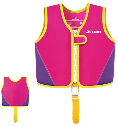Swim Vest for Kids 2-6 years 15-30 kg Boys Girls - PINK/BLUE