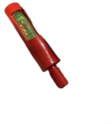 Tidgel Indicatore di livello dell'arco in lega di alluminio con doppia calibrazione X/Y per una visione precisa e regolazione della nock su archi composti (1 pezzo)