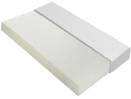 DHWDS Madrass 90 x 200 H3 komfortskummadrass ergonomiskt andas Öko-Tex certifierad med handtag halkfri 16 cm höjd