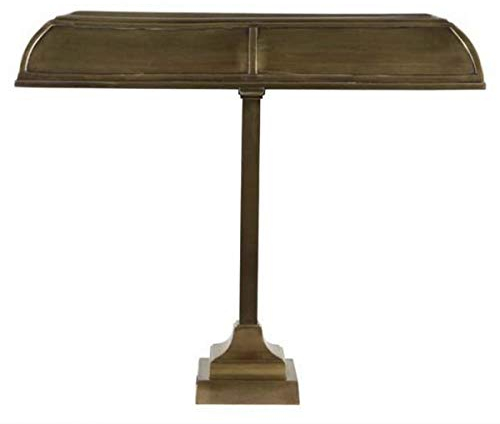 Luxus Messing Schreibtischleuchte Bankerlampe New York Style - Hochwertige Qualität Schreibtisch Lampe Leuchte