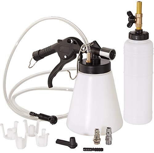 TecTake spurgo Freni e Frizione per Auto Dispositivo di deaerazione Cambio Olio Freni per Automobili e Veicoli