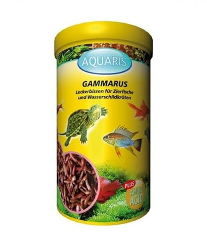 AQUARIS Gammarus Alimento para Peces - 30 g / 250ml, una composición Perfectamente equilibrada, Fabricada con Ingredientes cuidadosamente seleccionados