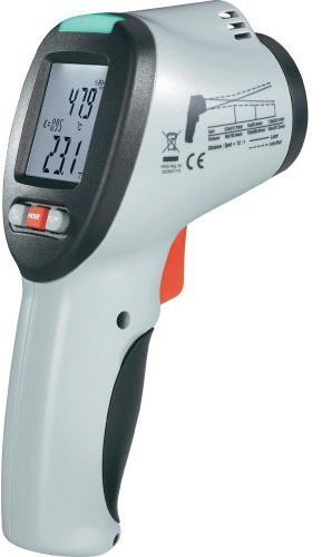VOLTCRAFT IR-SCAN-350RH Infrarot-Thermometer, IR-Taupunkt-Messgerät von Technikus